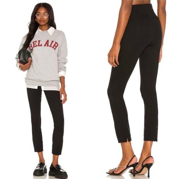 Spanx Perfect Back Seam Pants Size L Black Stretch Staple Business Casual Career - Picture 4 of 16